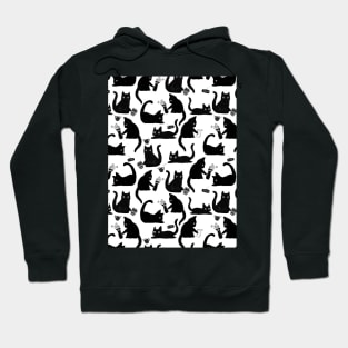 Bad Cats Knocking Stuff Over Hoodie